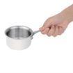 Picture of Vogue Stainless Steel & Aluminium Tri-Wall Mini Saucepan 90mm - GG025