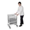 Picture of Vogue Gastronorm Racking Trolley 7 Level - GG498