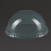 Picture of Vegware Compostable Cold Cup Domed Lids 340ml / 12oz and 455ml / 16oz (1000 pack) - GH016