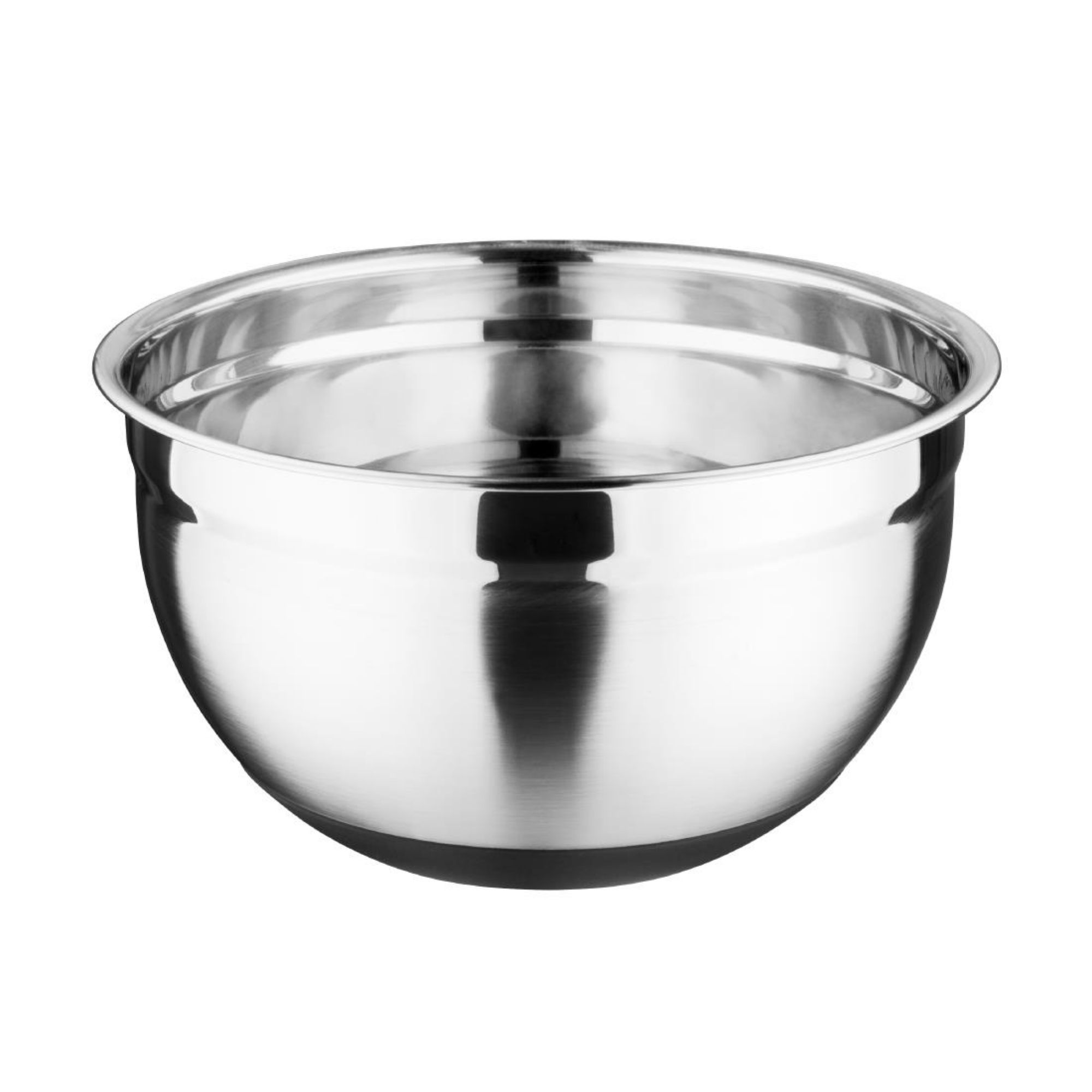 Picture of Vogue Stainless Steel Mixing Bowl with Silicone Base 3Ltr - GG021