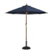 Picture of Bolero Round Parasol 3m Diameter Navy Blue - GG497