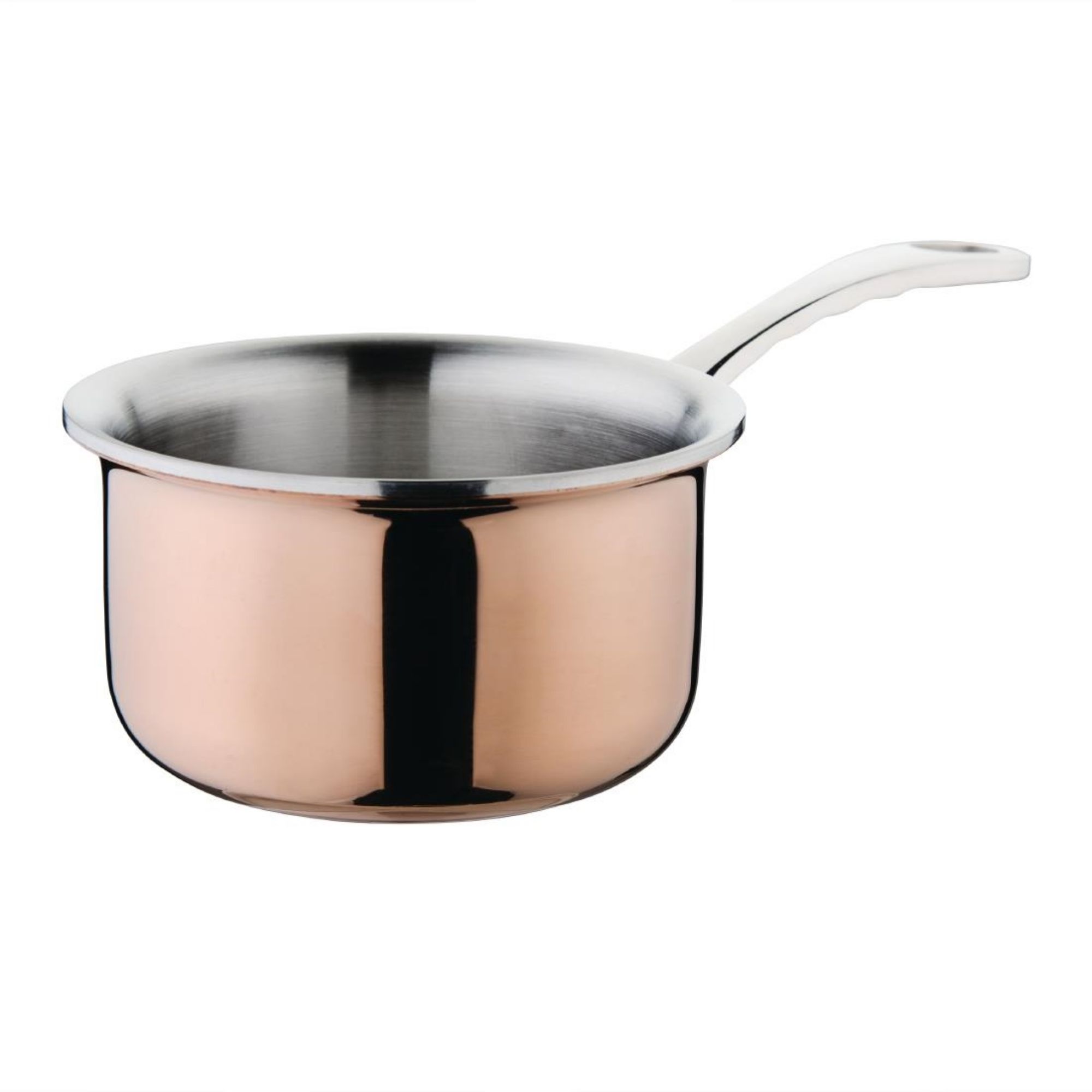 Picture of Vogue Copper Tri Wall Mini Saucepan 9cm - GG756