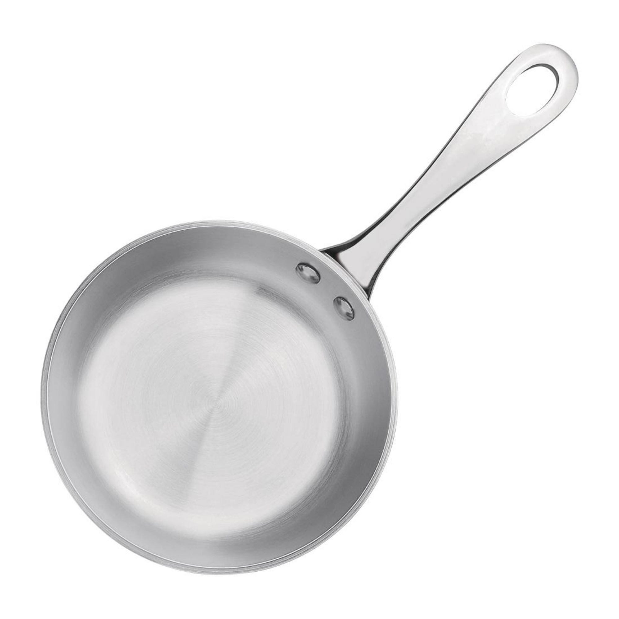Picture of Vogue Stainless Steel & Aluminium Tri-Wall Mini Frying Pan 10cm