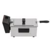 Picture of Caterlite Light Duty Single Tank Single Basket Countertop Electric Fryer 2kW - GG198