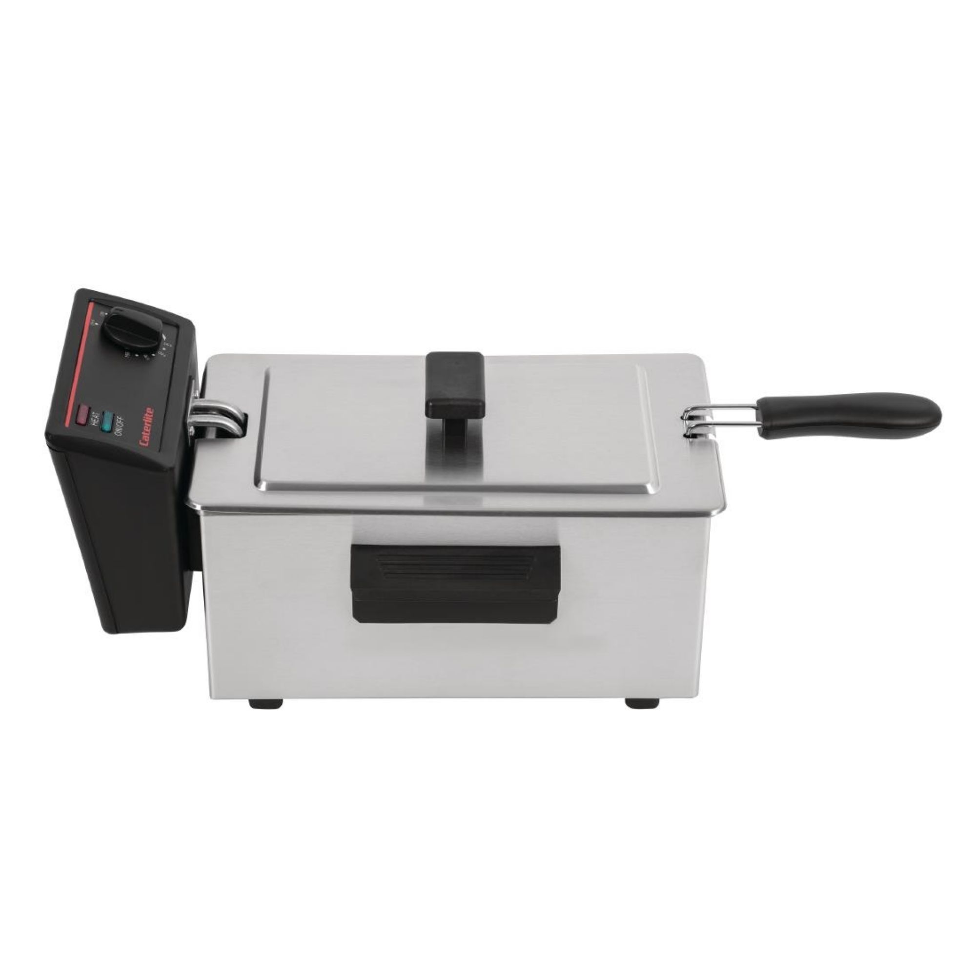 Picture of Caterlite Light Duty Single Tank Single Basket Countertop Electric Fryer 2kW
