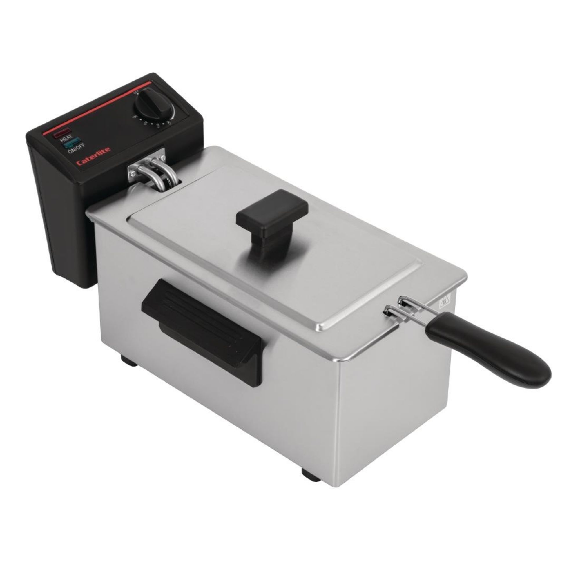Picture of Caterlite Light Duty Single Tank Single Basket Countertop Electric Fryer 2kW