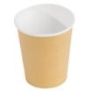 Picture of Fiesta Recyclable Coffee Cups Single Wall Kraft 225ml / 8oz (Pack of 1000) - GF030