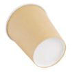 Picture of Fiesta Recyclable Coffee Cups Single Wall Kraft 225ml / 8oz (Pack of 1000) - GF030