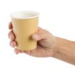 Picture of Fiesta Recyclable Coffee Cups Single Wall Kraft 225ml / 8oz (Pack of 1000) - GF030