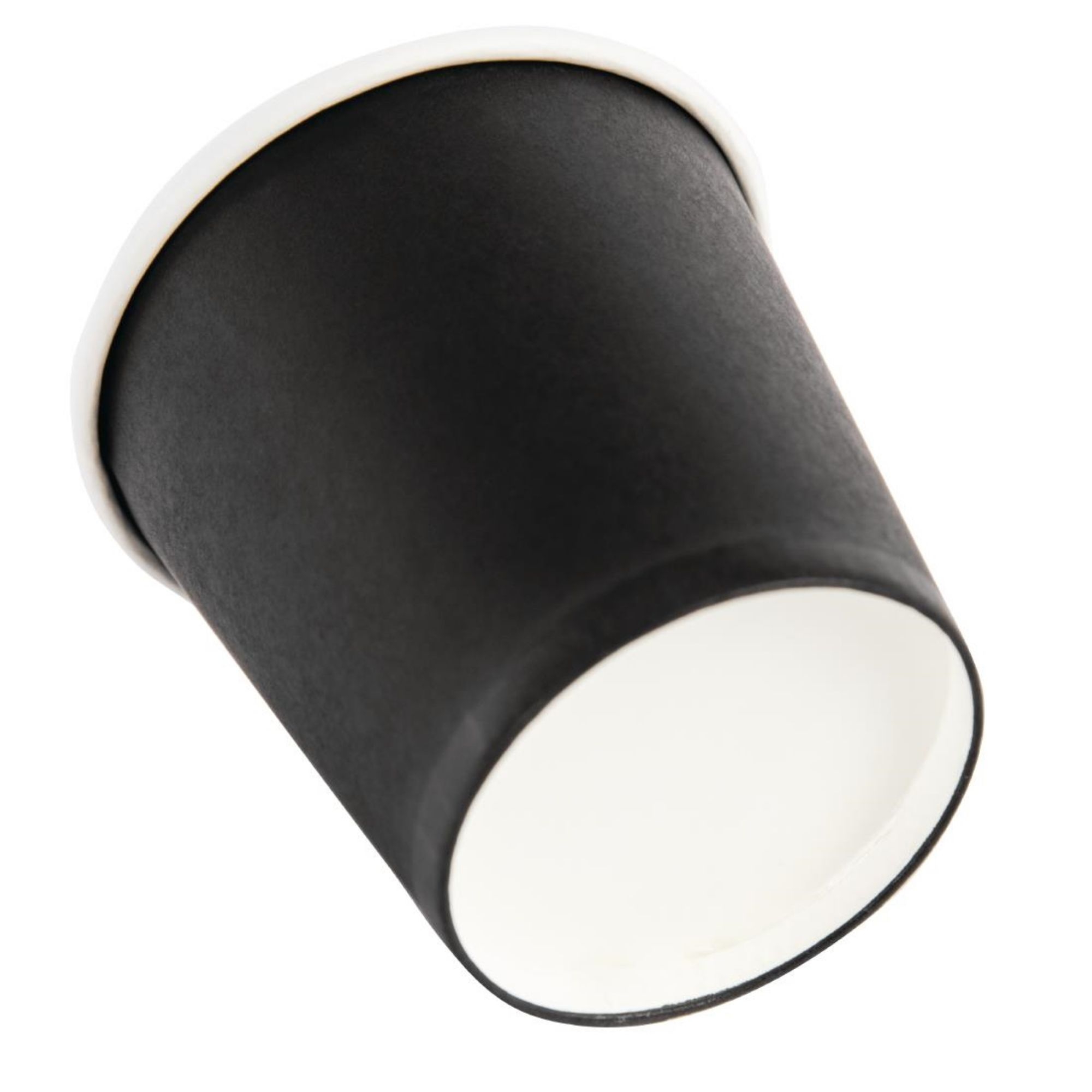Picture of Fiesta Recyclable Espresso Cups Single Wall Black (1000 Pack)