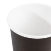 Picture of Fiesta Recyclable Espresso Cups Single Wall Black (1000 Pack)