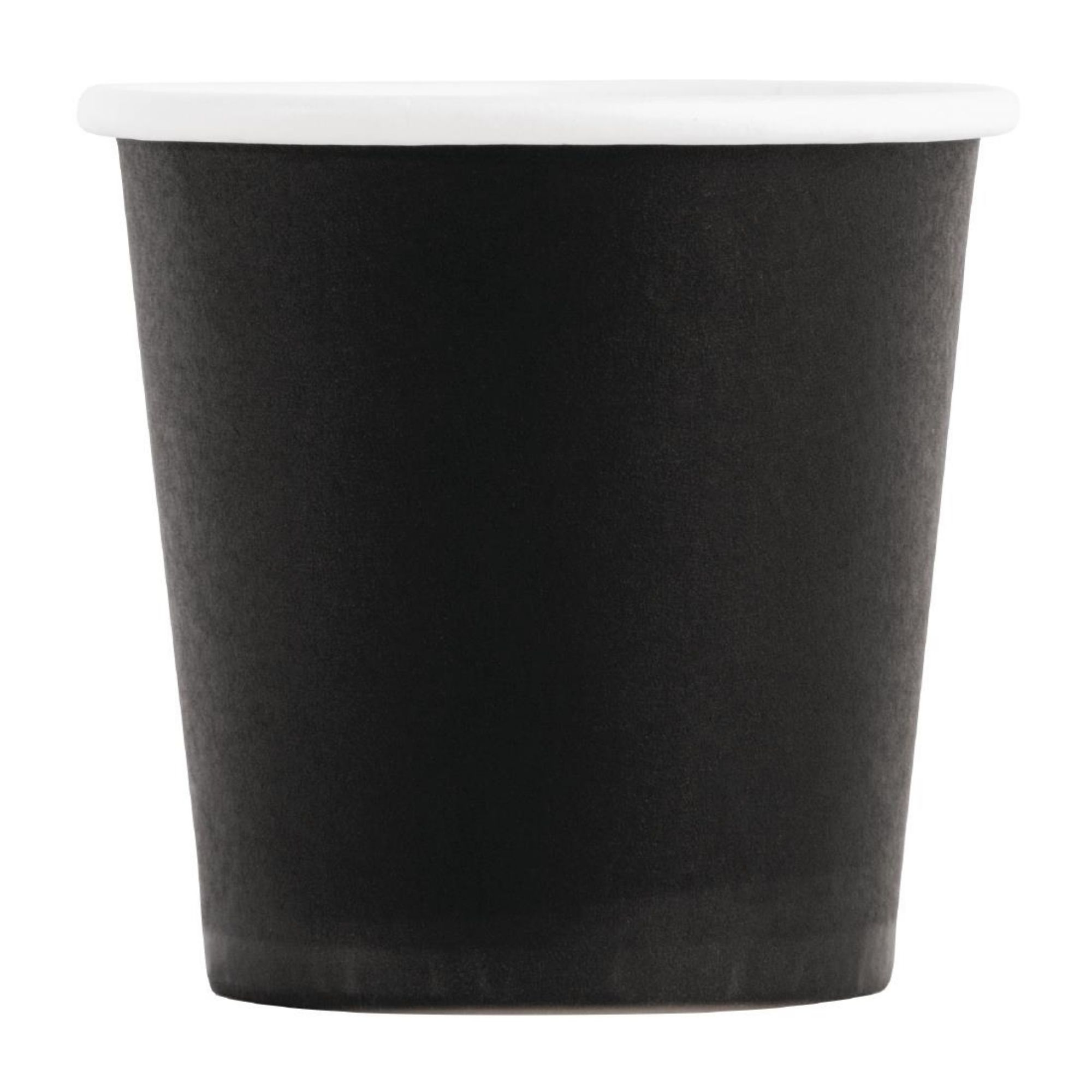 Picture of Fiesta Recyclable Espresso Cups Single Wall Black (1000 Pack)