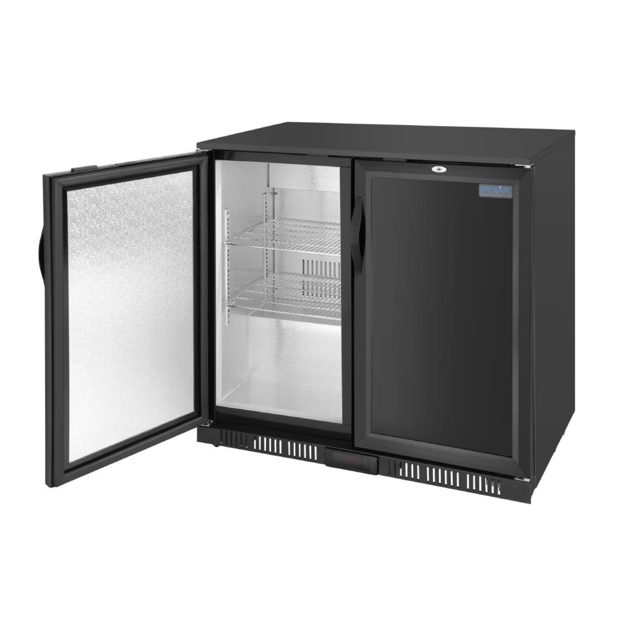 Picture of Polar G-series 850mm Double Door Back Bar Cooler Solid Door 198 Ltr