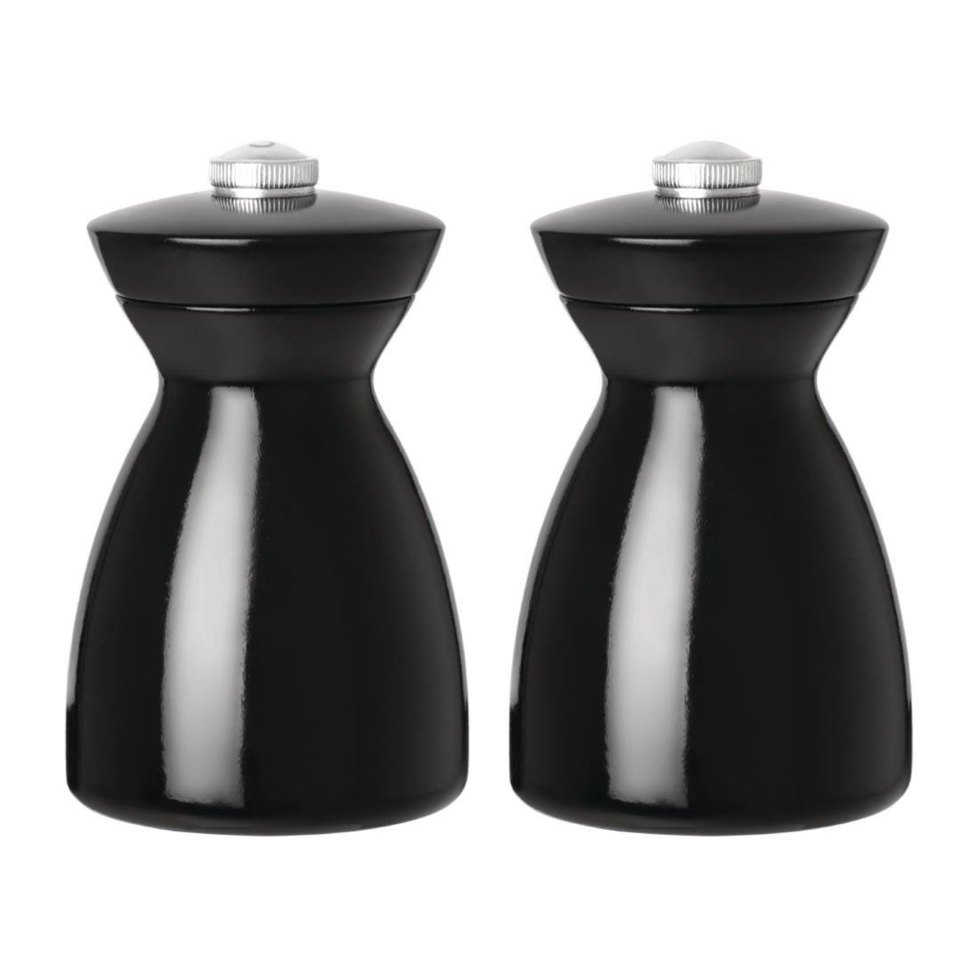 Picture of Olympia Dark Wood Salt and Pepper Mill Set - GF258