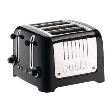 Picture of Dualit 4 Slice Lite Toaster Black 46205
