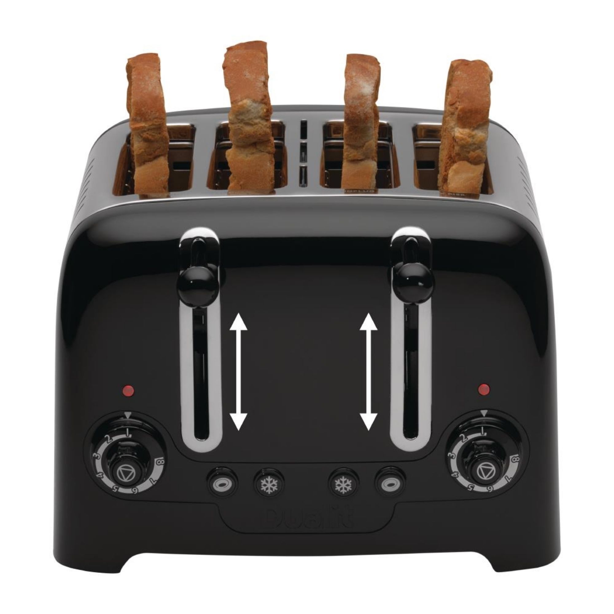 Picture of Dualit 4 Slice Lite Toaster Black 46205