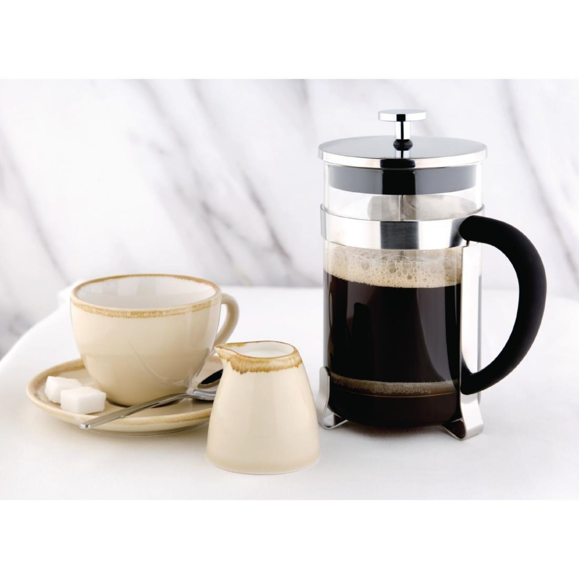 Picture of Olympia Contemporary Glass Cafetiere 6 Cup
