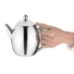 Picture of Olympia Richmond Stainless Steel Teapot 1Ltr - GF235