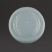 Picture of Vegware Compostable Hot Food Pot Flat Lids 350ml / 12oz and 455ml / 16oz (500 pack) - GF048