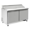 Picture of Polar U-Series Double Door Prep Counter Fridge 527Ltr - GD883