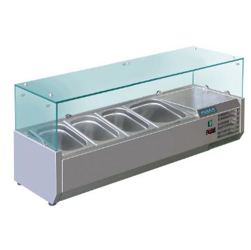 Picture of Polar G-Series Countertop Prep Fridge 3x 1/3GN & 1x 1/2GN