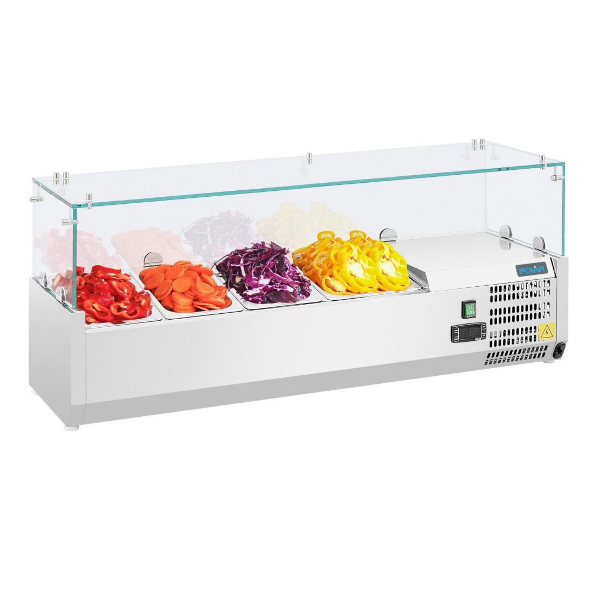 Picture of Polar G-Series Countertop Prep Fridge 3x 1/3GN & 1x 1/2GN