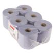 Picture of Jantex Blue Centrefeed Rolls 1ply 285m (Pack of 6) - GD833