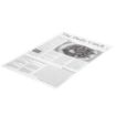 Picture of Greaseproof Paper Sheets Newspaper Print 270 x 420mm (Pack of 500) - GF036