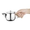 Picture of Olympia Non-Drip Stainless Steel Teapot 380ml - GC949