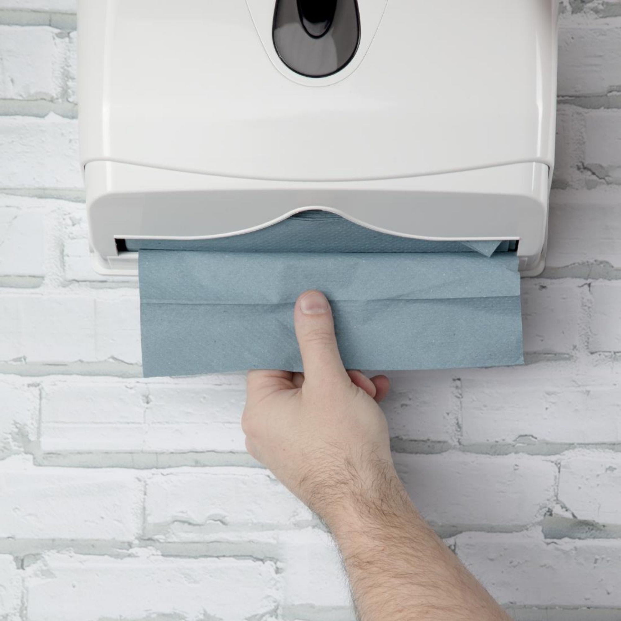 Picture of Jantex Multi-Fold Hand Towel Dispenser White