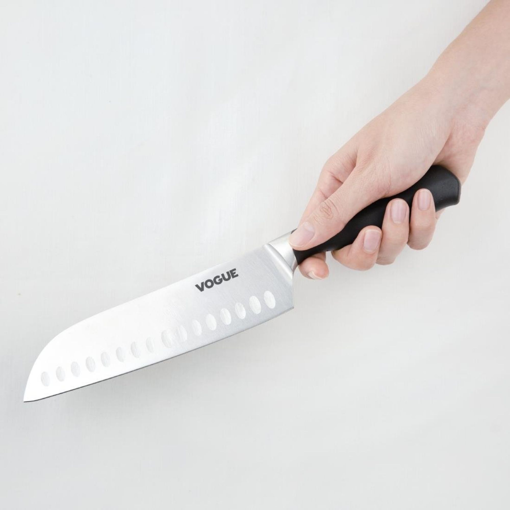 Picture of Vogue Soft Grip Santoku Knife 18cm
