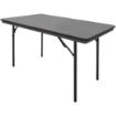 Picture of Bolero ABS Rectangular Folding Table Grey 4ft (Single) - GC594