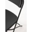 Picture of Bolero PP Folding Chairs Black (Pack of 10) - GD386