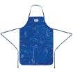 Picture of Burnguard Nylon QuicKlean Bib Apron Blue - GD331