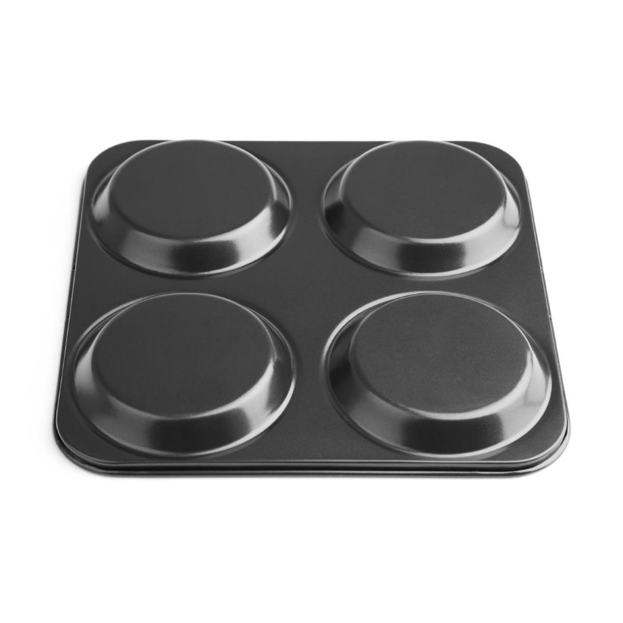Picture of Vogue Carbon Steel Non-Stick Yorkshire Pudding Tray 4 Cup
