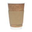 Picture of Fiesta Compostable Corrugated Cup Sleeves for 12/16oz Cups (Pack of 1000) - GD329