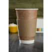 Picture of Fiesta Compostable Corrugated Cup Sleeves for 12/16oz Cups (Pack of 1000) - GD329