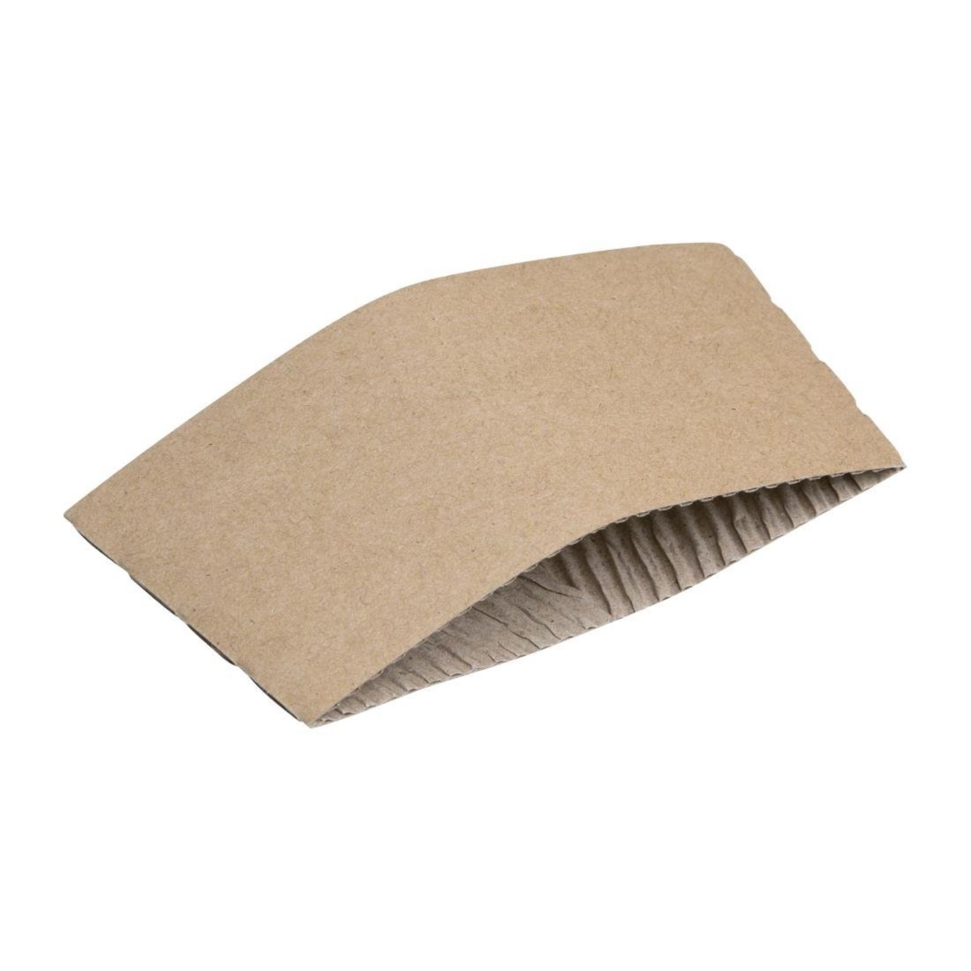 Picture of Fiesta Compostable Corrugated Cup Sleeves for 12/16oz Cups (Pack of 1000)