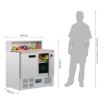 Picture of Polar G-Series Pizza Prep Counter Fridge 288Ltr - G603