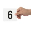 Picture of Olympia Plastic Table Number Inserts 1-50 - GB629