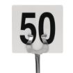 Picture of Olympia Plastic Table Number Inserts 1-50 - GB629