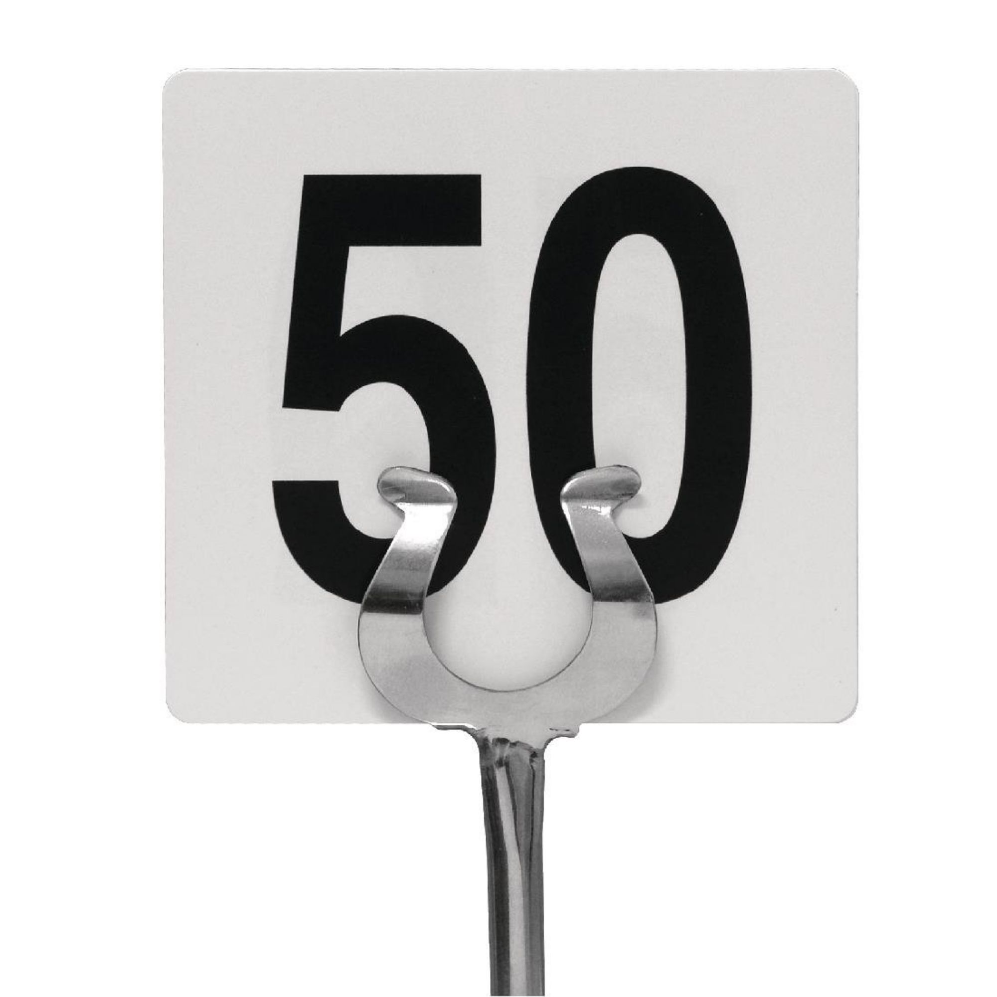 Picture of Olympia Plastic Table Number Inserts 1-50