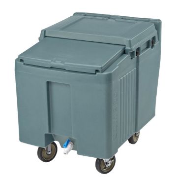 Picture of Cambro ICS125L Ice Caddy With Sliding Lid Slate Blue