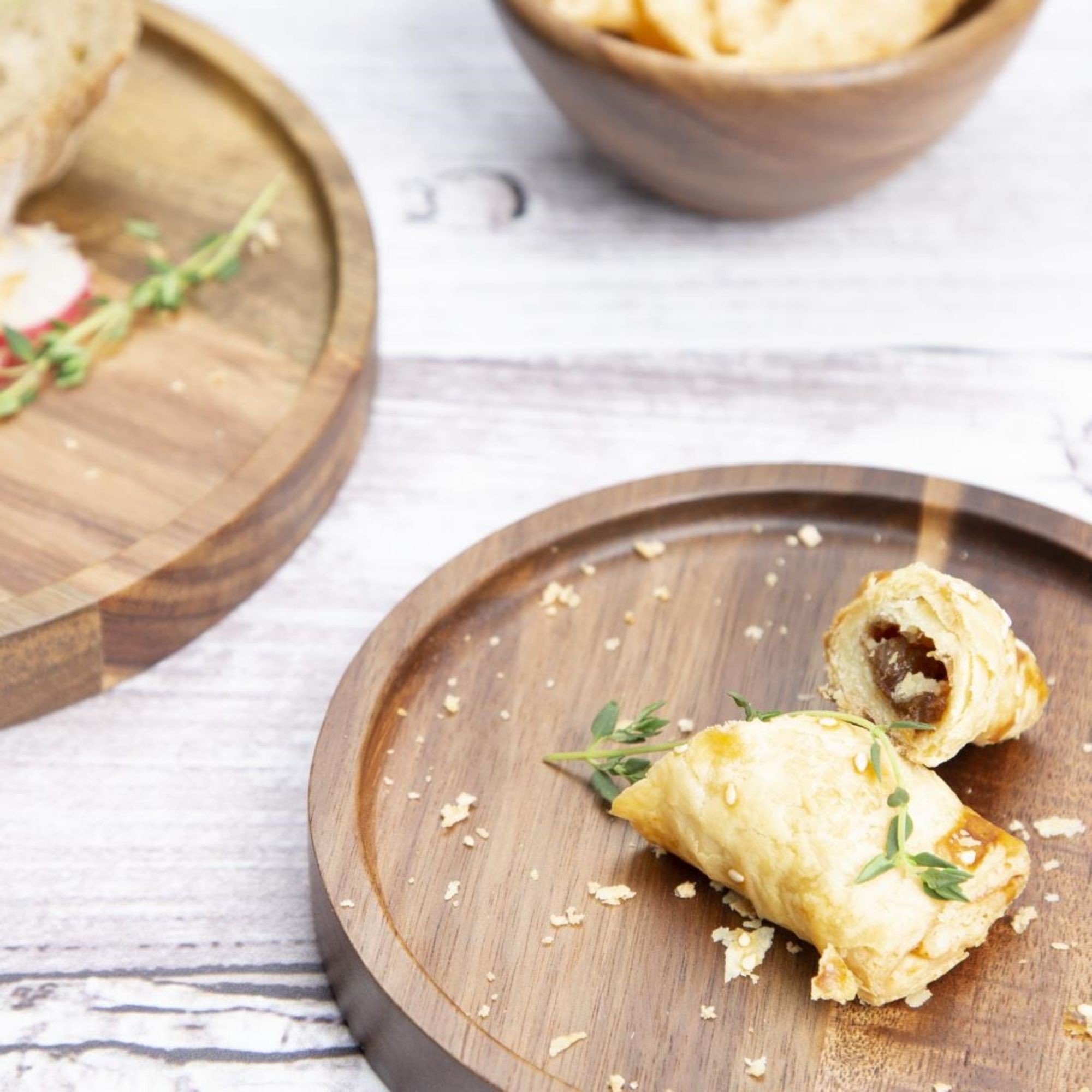 Picture of Olympia Acacia Round Plates 150(D)mm