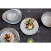 Picture of Olympia Ember Blue Triangle Bowls 245mm (Pack of 4) - FU181