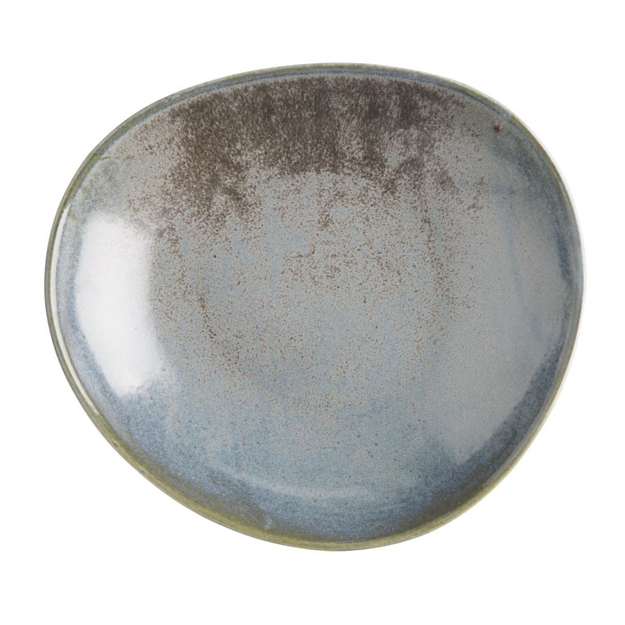 Picture of Olympia Ember Blue Triangle Bowls 245mm (Pack of 4)