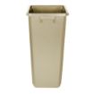Picture of Jantex Slim Bin Beige 60Ltr - FX149