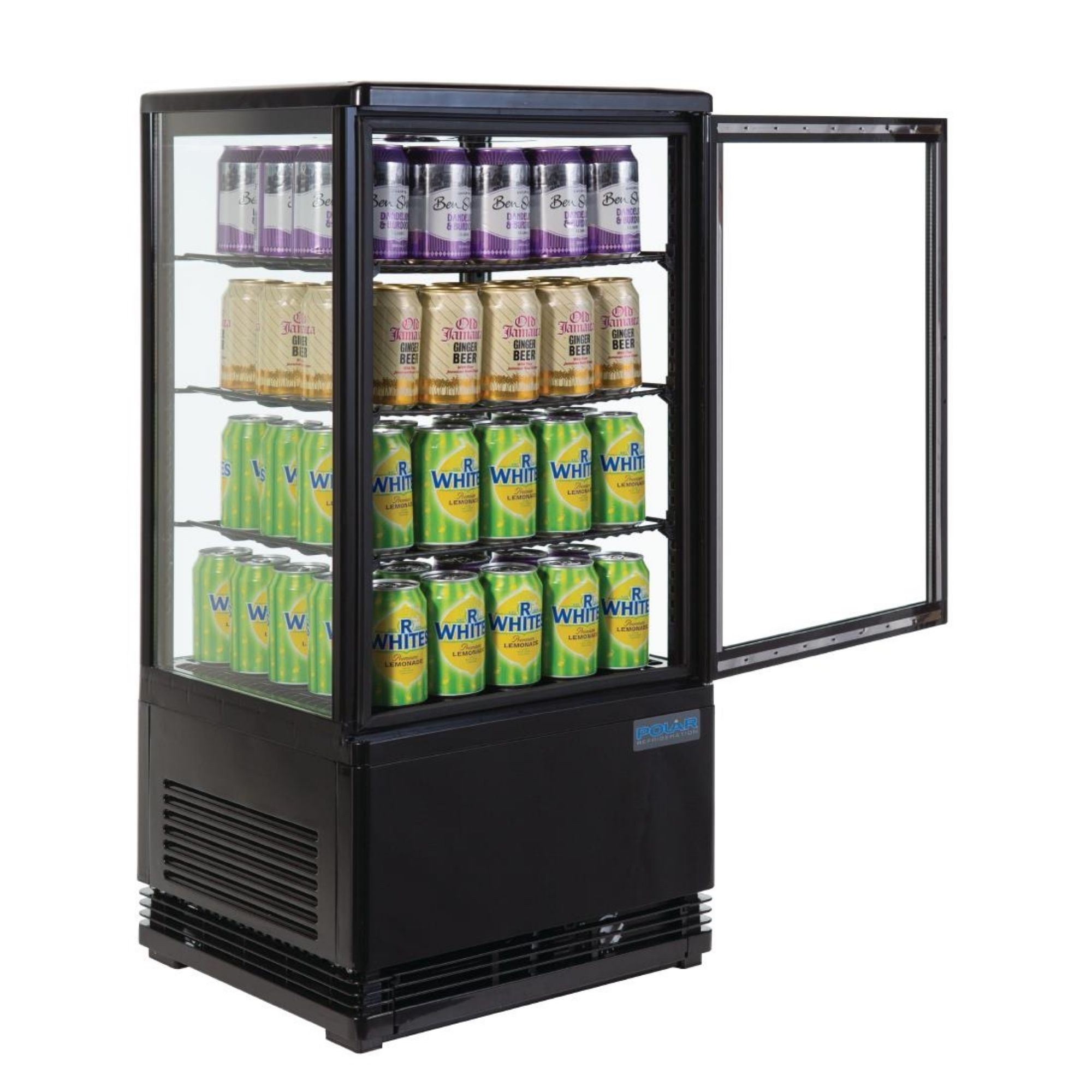 Picture of Polar C-Series Display Fridge 68Ltr Black