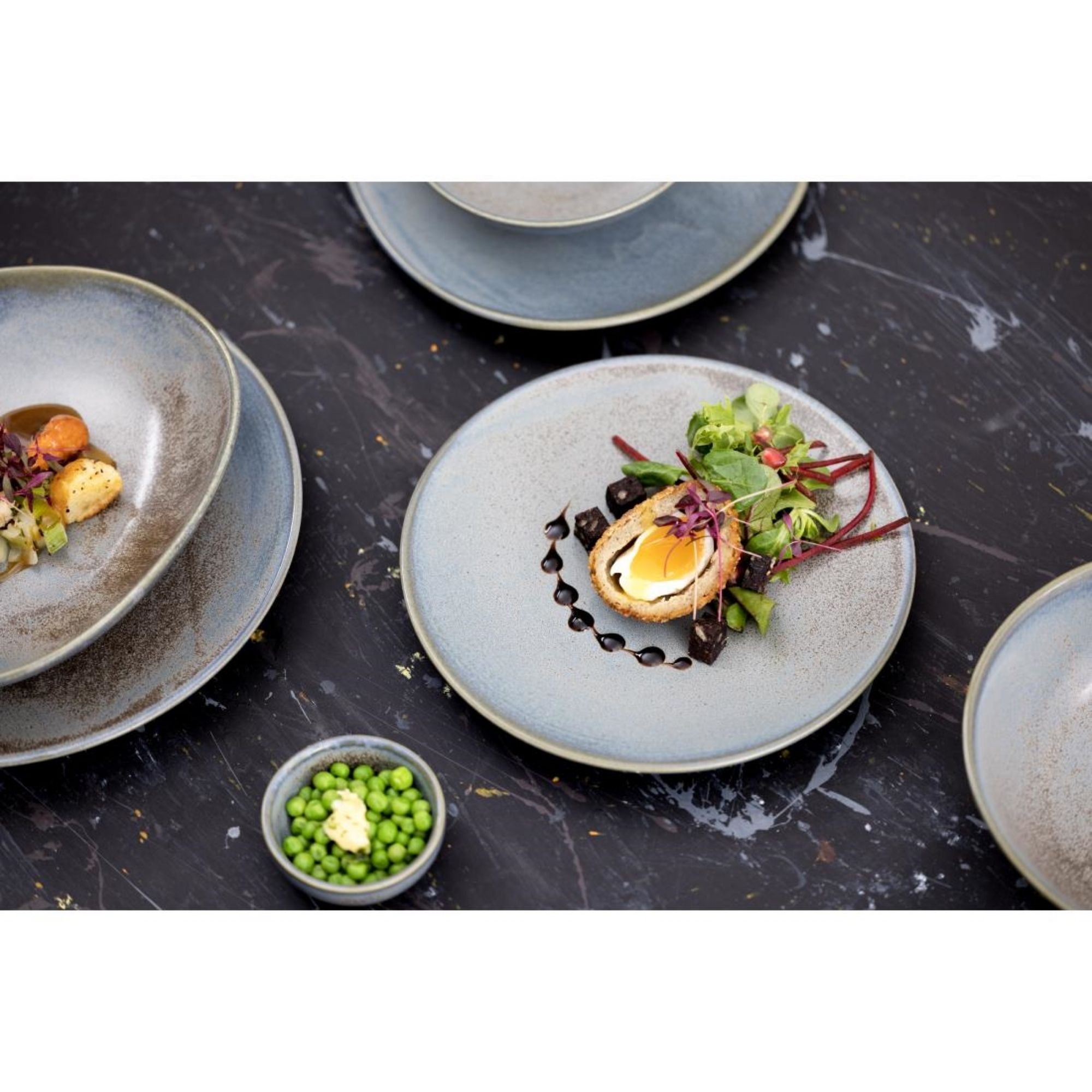 Picture of Olympia Ember Blue Dipping Dishes 78mm (8 pack)