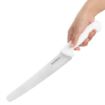 Picture of Hygiplas Serrated Pastry Knife White 25.4cm - FX127